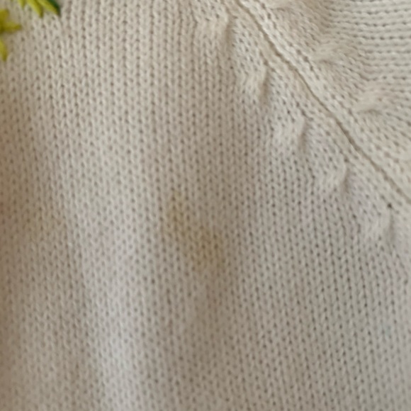 Vintage floral embroidered cardigan - Picture 4 of 4